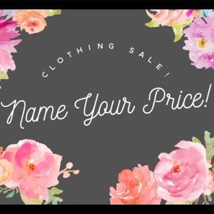 Name your price today!!!!💫♥️